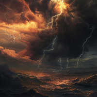 Stormy field of links to favorite weird websites