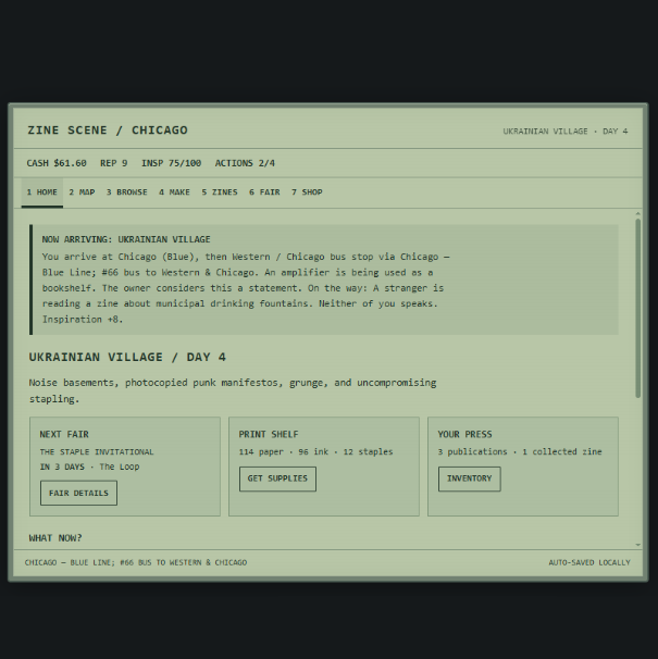 Zine Scene screenshot