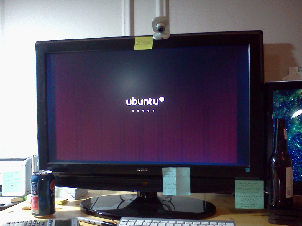 ubuntu loading on my computer