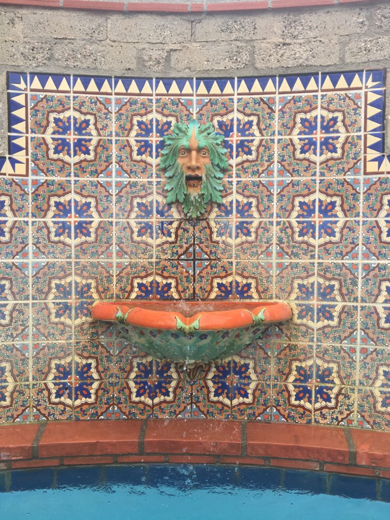 tile fountain