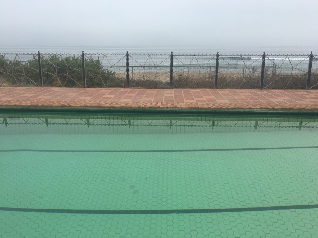 pool on the beach