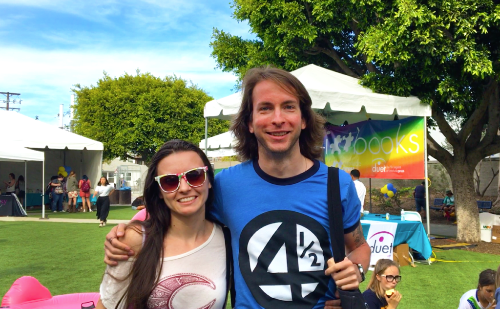 yallwest book fest 2018 ethan alex friends