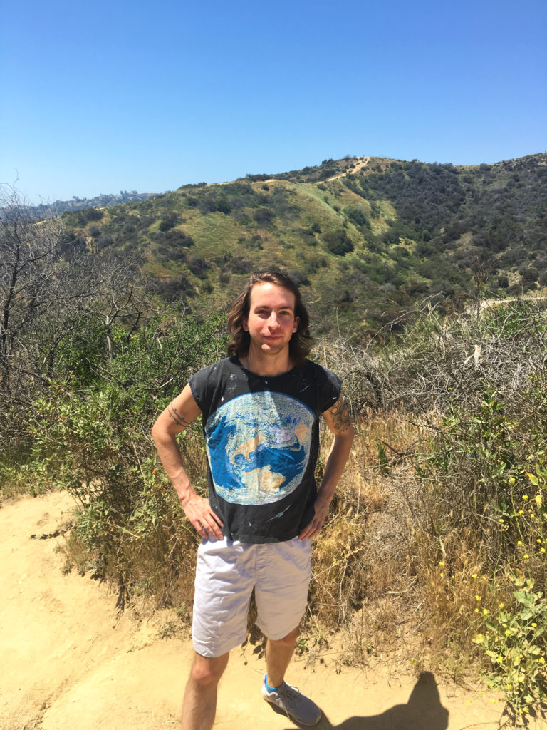 ethan with runyon trails in background