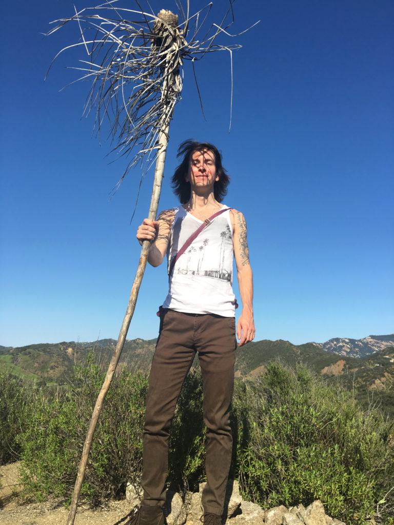 ethan walking stick king gillette ranch hike