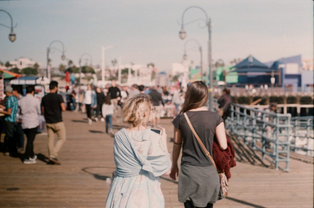 santa monica pier friends