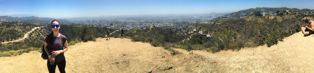 panorama of runyon canyon park alex los angeles