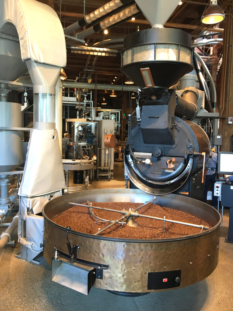 starbucks roastery seattle coffee machine