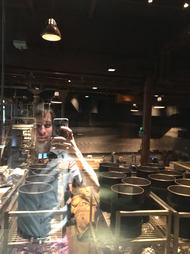 ethan reflection starbucks seattle