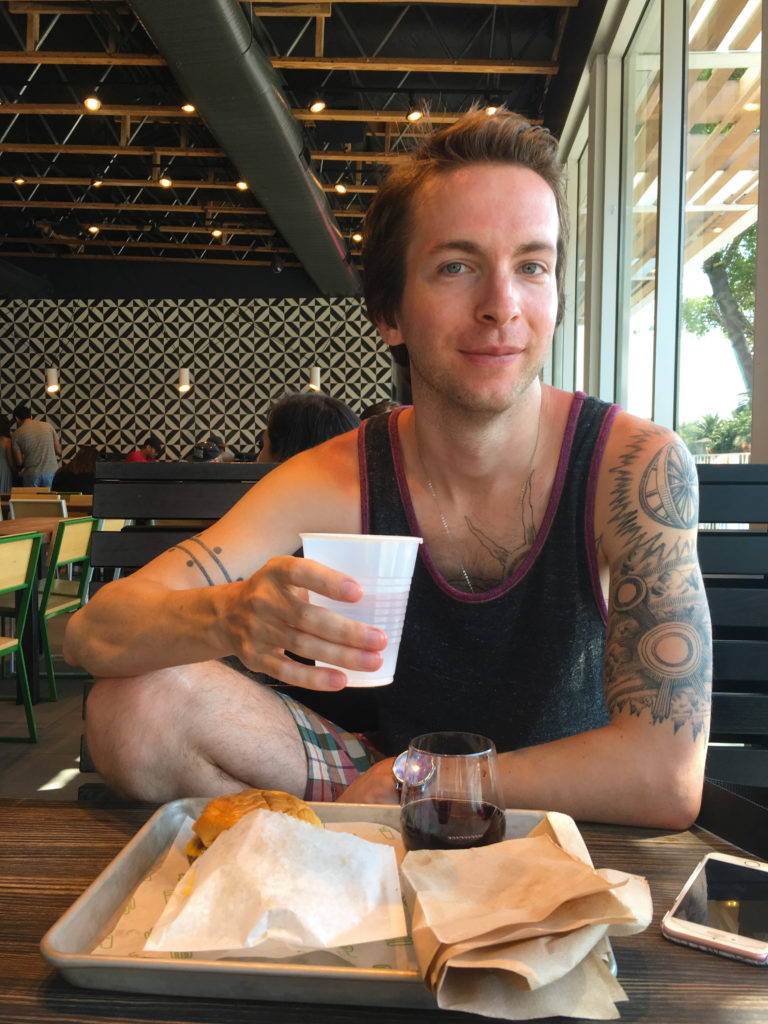 ethan at shake shack weho