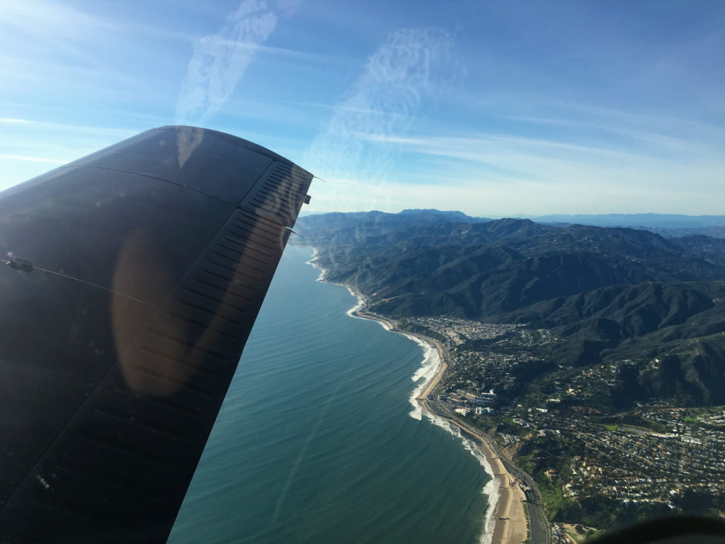 mountains, pacific ocean, beach, santa monica and hwy 1