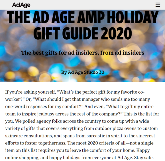 adage advertising insider header screenshot