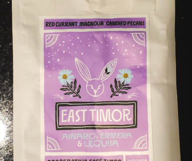 East Timor Peaberry Coffee from Woodcat.