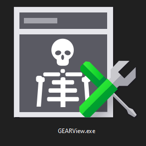 gearview pacsgear hyland software icon cute skeleton program tools