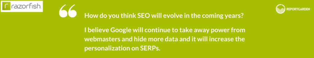 evolution of seo