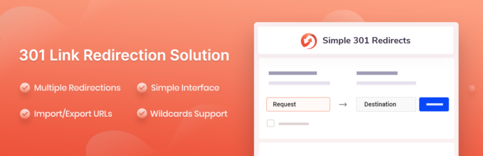 the simple 301 redirects essential wordpress plugin
