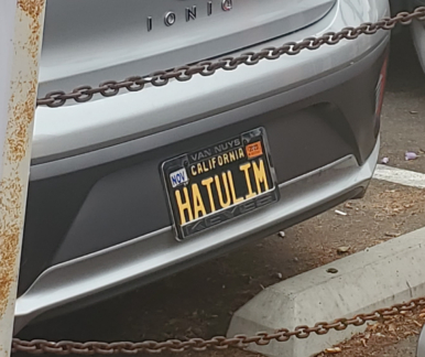 hatulim license plate