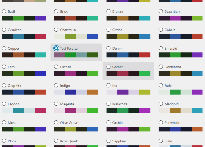 color options for new admin dashboard palettes in wordpress backend with free plugin download